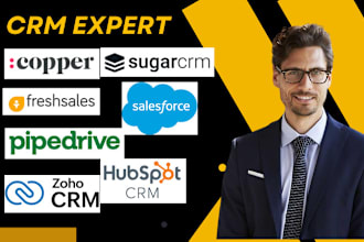 setup amocrm copper sugarcrm freshsales pipedrive zoho crm hubspot crm saleforce