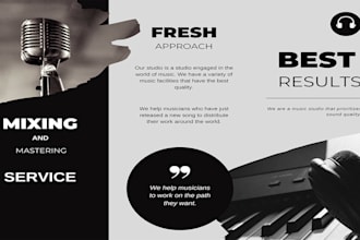 mixing and mastering for you
