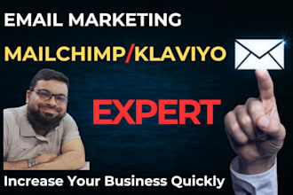 design custom mailchimp, klaviyo email marketing template newsletter