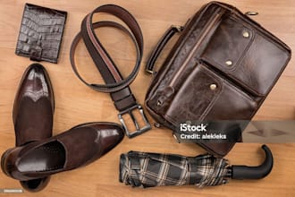 custom  handmade leathers products like shoes bags belt wallet