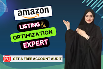 write amazon product listing SEO and optimization