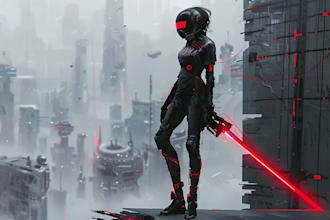 design your sci fi and star wars character