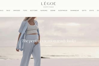 design profitable maternity shopify store pregnancy wear dropshipping store