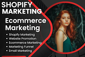 do organic website promotion, amazon product promotion, shopify marketing nft