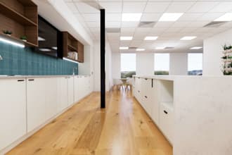 do 3d model and rendering for office and rooms