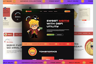 do crypto token website meme coin website