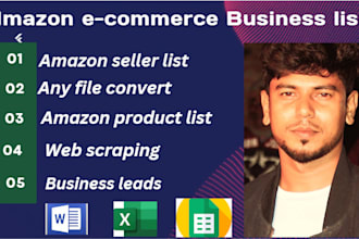do ecommerce leads amazon seller leads and email listing