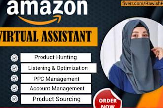be your amazon fba VA for your  central central fba wholesale