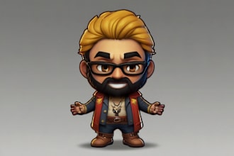 draw cute chibi emotes for twitch streamers, kick emotes, stickers, emojis,pepe