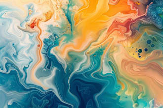 make digital abstract art