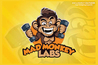 design a professional animal, mascot, cartoon logo