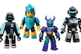 make 3d model character with cloths for roblox r6 r15 rbxl rbxm