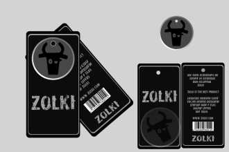 design clothing tag and label