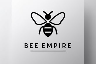 modern minimalist geometric logo design