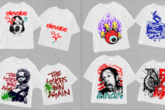 create luxury streetwear clothing design or tshirt