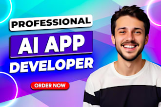 do ai mobile app development, ai web application, ai saas app, ai app developer
