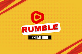 do fast rumble channel promotion to gains views