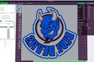 design custom 3d printed lightbox 3d logo 3d wall decor, convert 2d to 3d