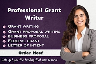 grant proposal writing, grant research, grant application, business plan and rfp