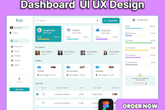 design dashboard, web app, saas UI UX, CRM and admin panel UI UX design