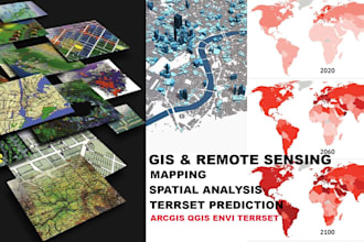 do gis mapping, spatial analysis and digitization