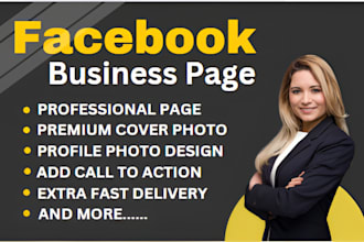 create a facebook business page or fan page