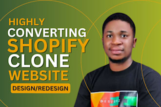 clone shopify website, duplicate shopify, redesign website
