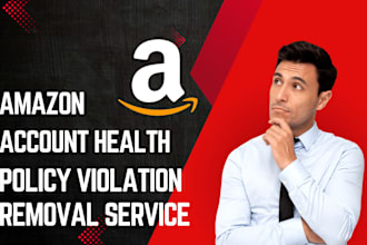 remove amazon account health policy violation IP trademark