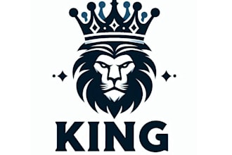 design creative crown logo