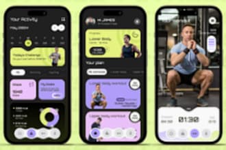 design fitness mobile app fitness website fitness figma app fitness ui ux