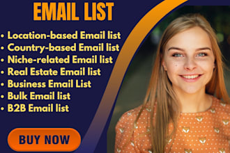 collect a niche targeted valid active and bulk email list