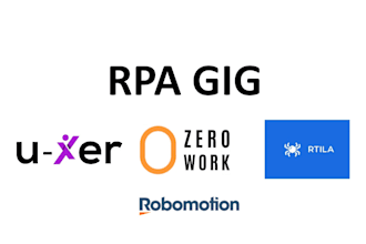 automate tasks in zerowork, rtila and other rpa tools