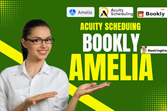 setup appointment booking koala website with amelia bookly pro acuity scheduling