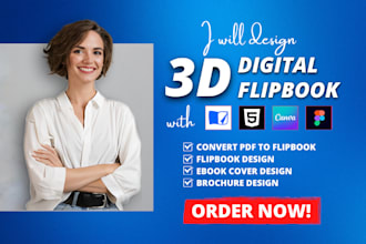 convert pdf to flipbook, design digital flipbook on flipsnack, brochure design