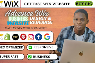redesign wix website design wix site redesign wix website revamp wix site clone
