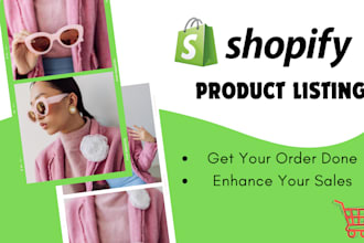 do shopify listings with SEO