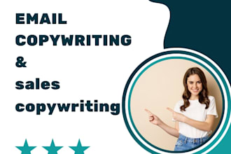provide email copywriting and sales emails