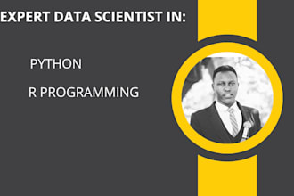 help in data science using python and r programming