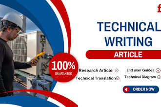 research and write IT technical articles and documents