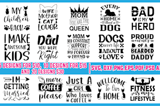 create svg cut files designs for your any business