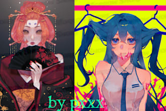 create digital painting illustration