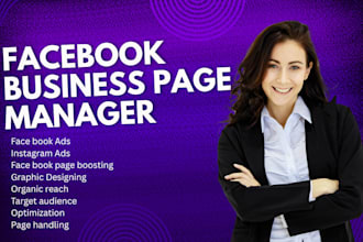 be your facebook business page manager