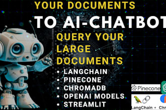 build an interactive document chatbot with gpt and langchain