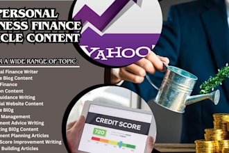 write personal finance, forex, crypto trading, stock market, igaming articles