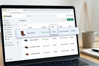 do shopify data entry for your business