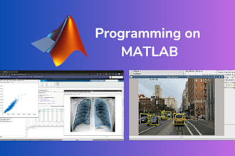 do matlab coding and image processing