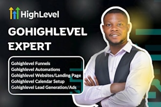 setup gohighlevel sales funnel gohighlevel website design ecommerce landing page