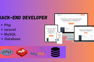 export PHP laravel backend developer