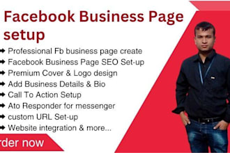 do professional facebook business page setup