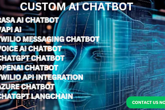 do twilio ai agent, chatgpt langchain, vonage chatbot,call booking system ai app